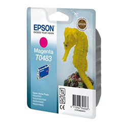 Epson Cartouche T0483 Stylus Photo R200/300 Magenta