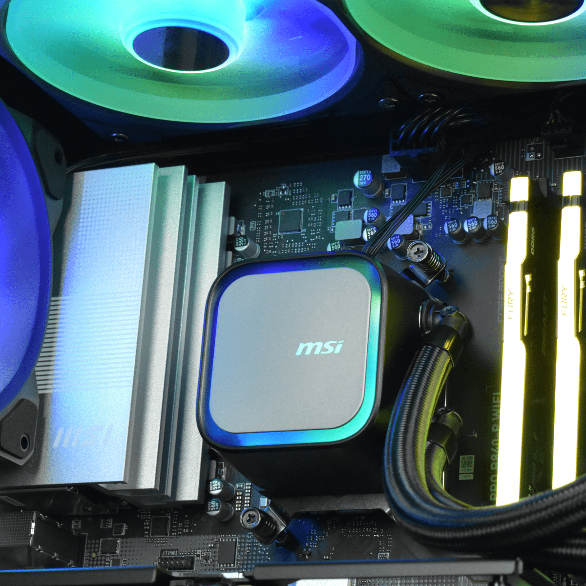 Grosbill BATTLE - R7-7800X3D/5060Ti-16/32Go/1To (PCG-10602710) - Achat / Vente PC Fixe sur grosbill.com - 2