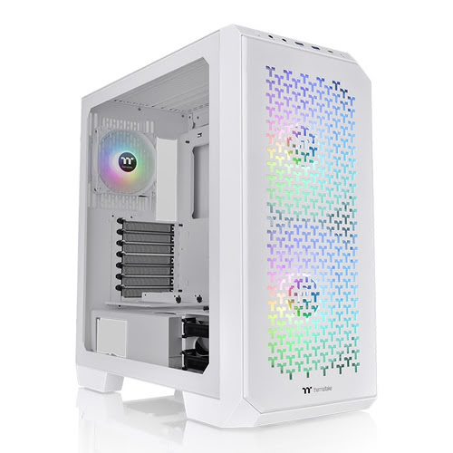 Thermaltake View 300 MX Tempered Glass ARGB Blanc - Boîtier PC - 4