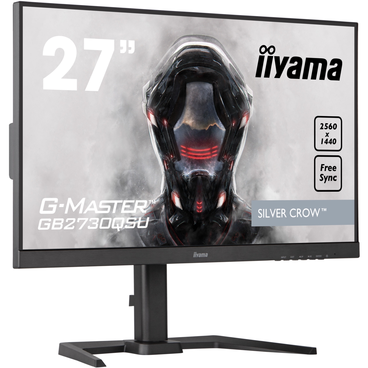 Iiyama 27 pouces  GB2730QSU-B5 - Ecran PC Iiyama - grosbill.com - 2