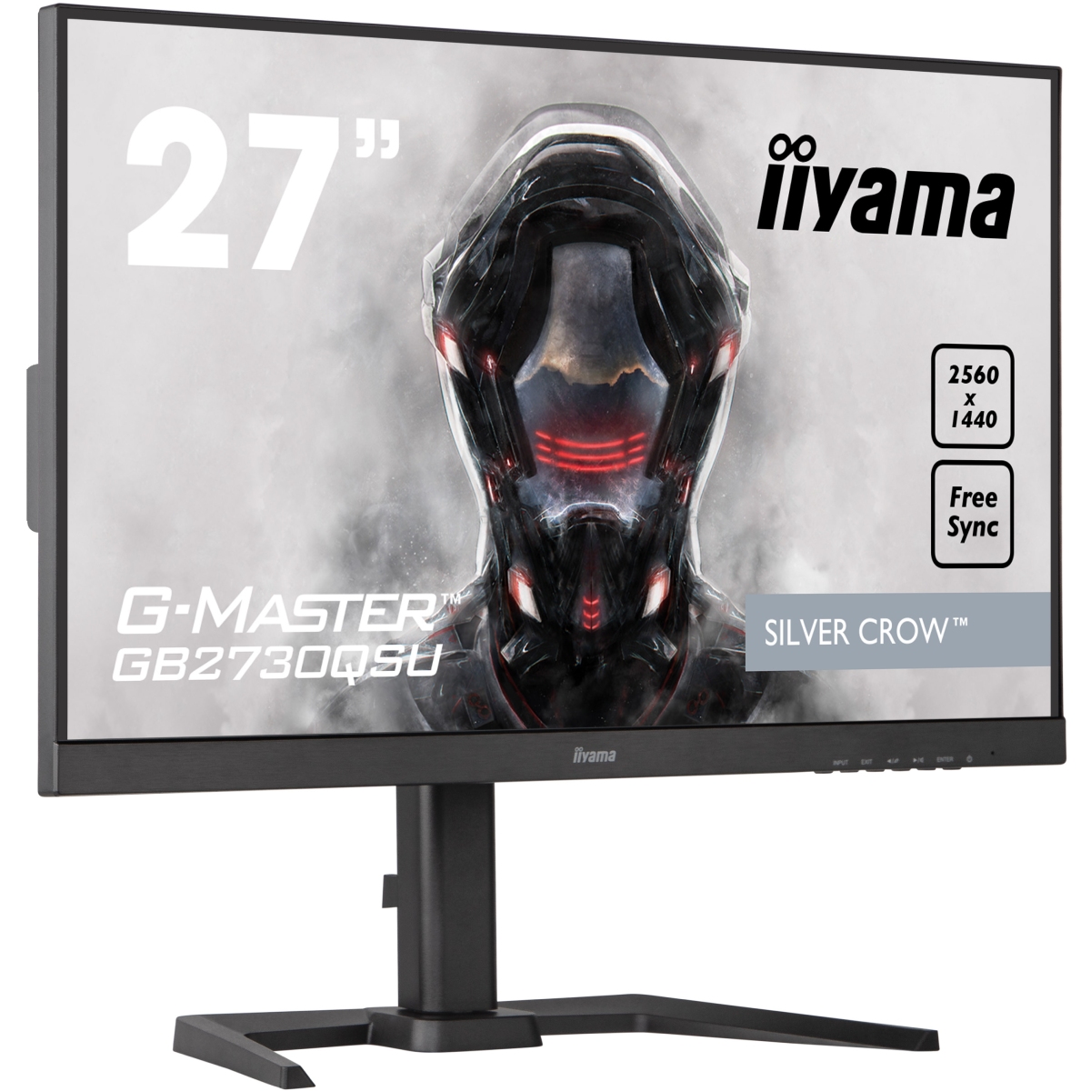 Iiyama 27"  GB2730QSU-B5 - Ecran PC Iiyama - grosbill.com - 2