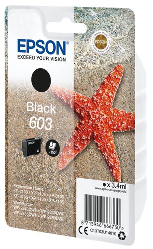 Epson - Noir - C13T03U14020 - Achat / Vente Consommable imprimante sur grosbill.com - 1