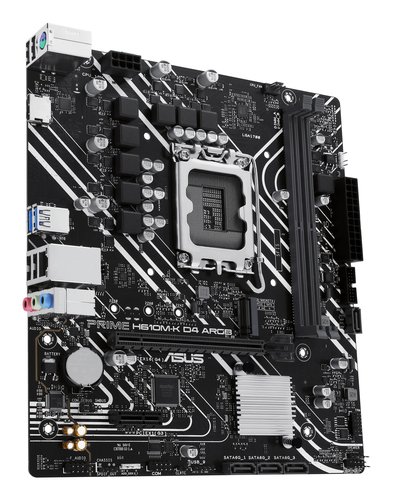 PRIME H610M-K D4 ARGB INTEL - Achat / Vente sur grosbill.com - 3
