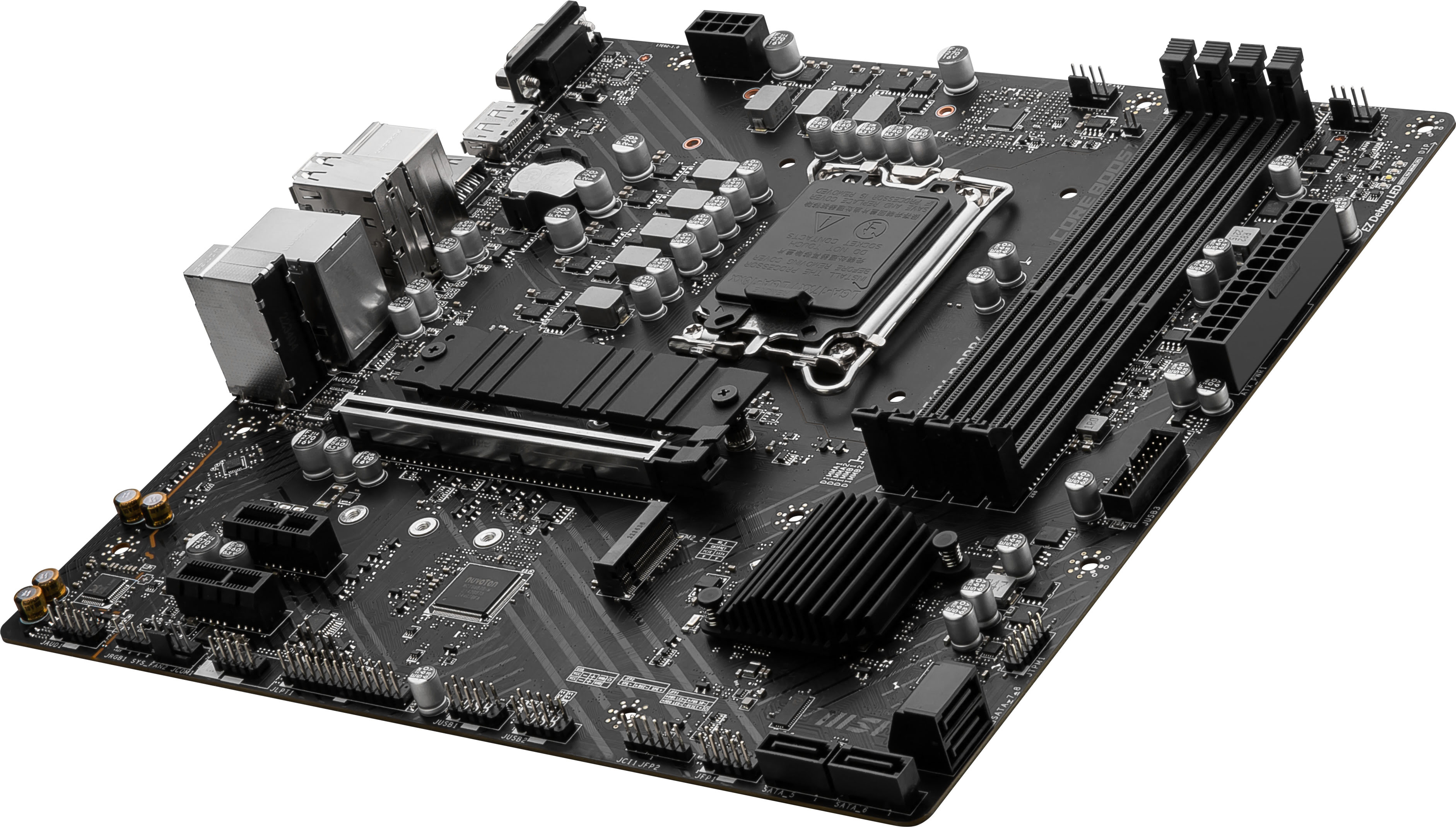 MSI PRO B760M-P DDR4 Micro-ATX  - Carte mère MSI - grosbill.com - 1