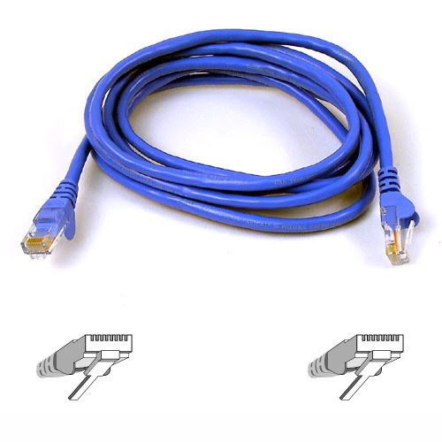 Belkin Cable/Patch Cat6 RJ45 Snagless 3m blue
