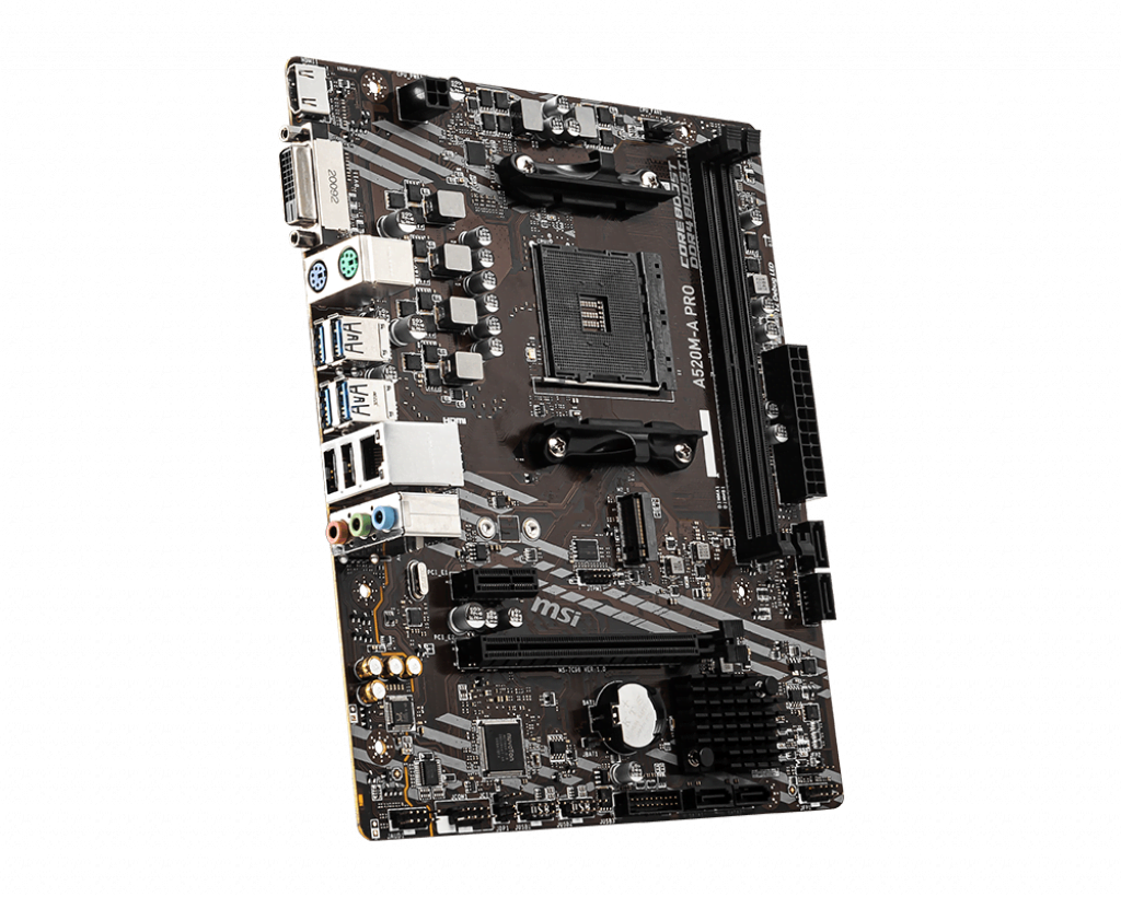 MSI A520M-A PRO Micro-ATX  - Carte mère MSI - grosbill.com - 2