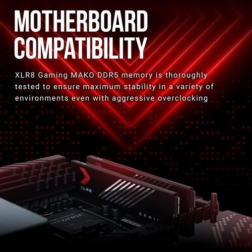 PNY MAKO 32Go (2x16Go) DDR5 6400MHz - Mémoire PC PNY sur grosbill.com - 5