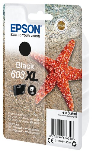 Epson - Noir - C13T03A14020 - Achat / Vente Consommable imprimante sur grosbill.com - 1
