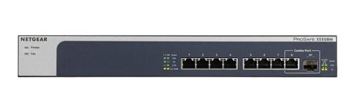 Netgear XS508M - 7 (ports)/10 Gigabit/Non manageable/1