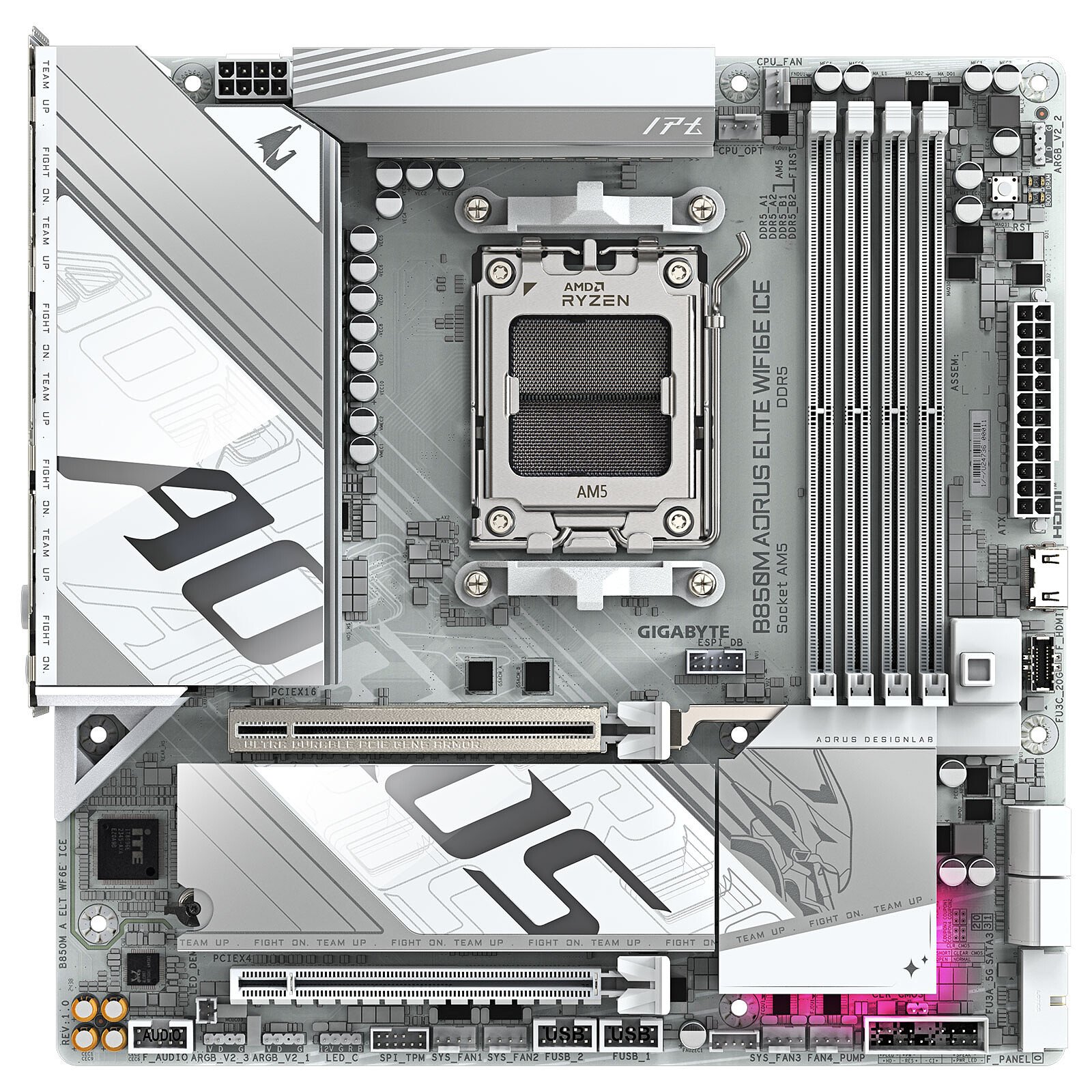 7800X3D + B850M W - grosbill.com - 1