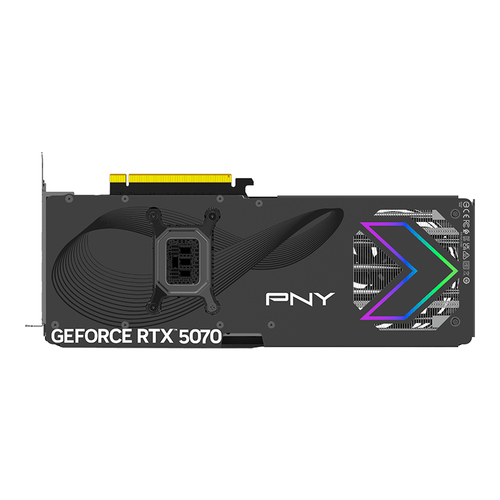 PNY RTX 5070 16GB ARGB Overclocked Triple Fan - Carte graphique - 2