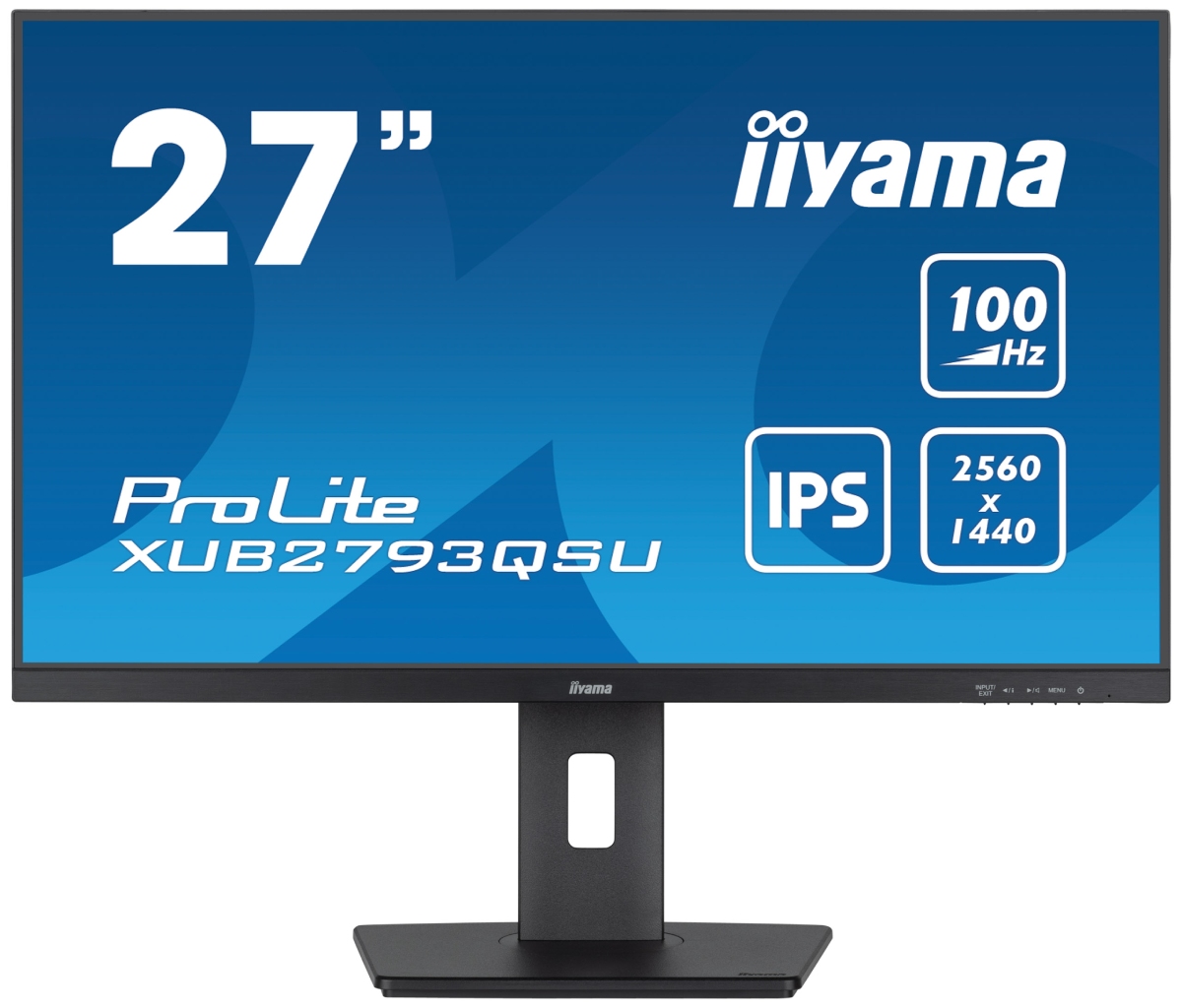 Iiyama 27 pouces  XUB2793QSU-B6-ES - Ecran PC Iiyama - grosbill.com - 0