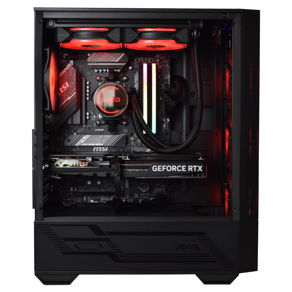 Grosbill INFERNO - R5-7500F/4060TI/32Go/1To (PCG-10602110) - Achat / Vente PC Fixe sur grosbill.com - 1
