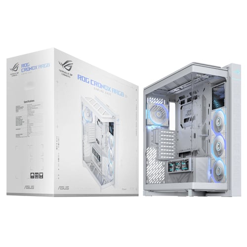 Asus ROG Cronox GR801 Blanc Blanc - Boîtier PC Asus - grosbill.com - 10