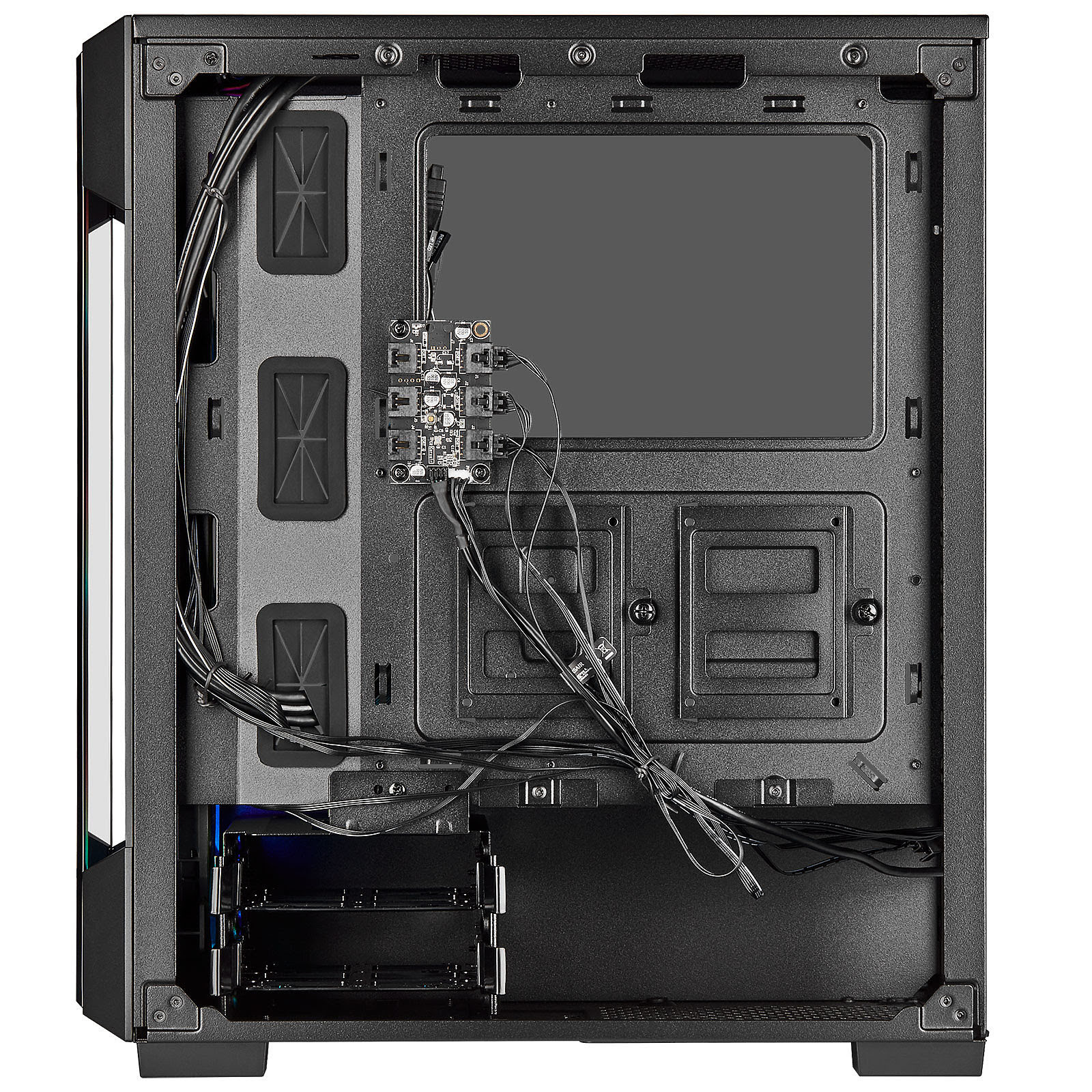 Corsair iCUE 220T RGB Tempered Black Noir - Boîtier PC Corsair - 3