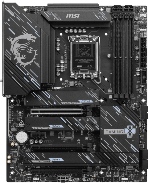 MSI Z890 GAMING PLUS WIFI ATX  - Carte mère MSI - grosbill.com - 3