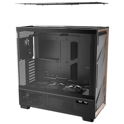 Antec FLUX PRO Black Noir - Boîtier PC Antec - grosbill.com - 12