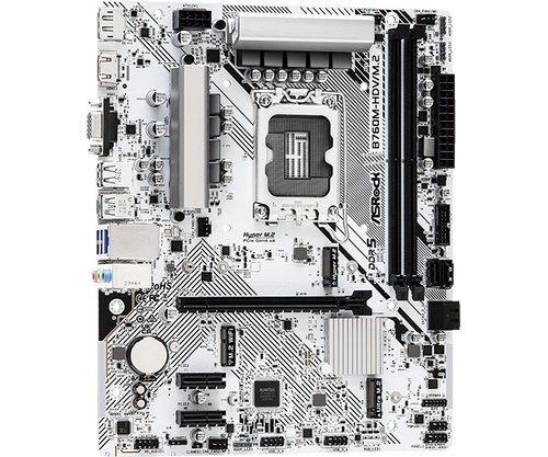 ASRock B760M-HDV/M.2 Micro-ATX  - Carte mère ASRock - grosbill.com - 2