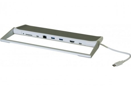 Réplicateur de ports universel alimenté - USB3.0 C - Grosbill - 0