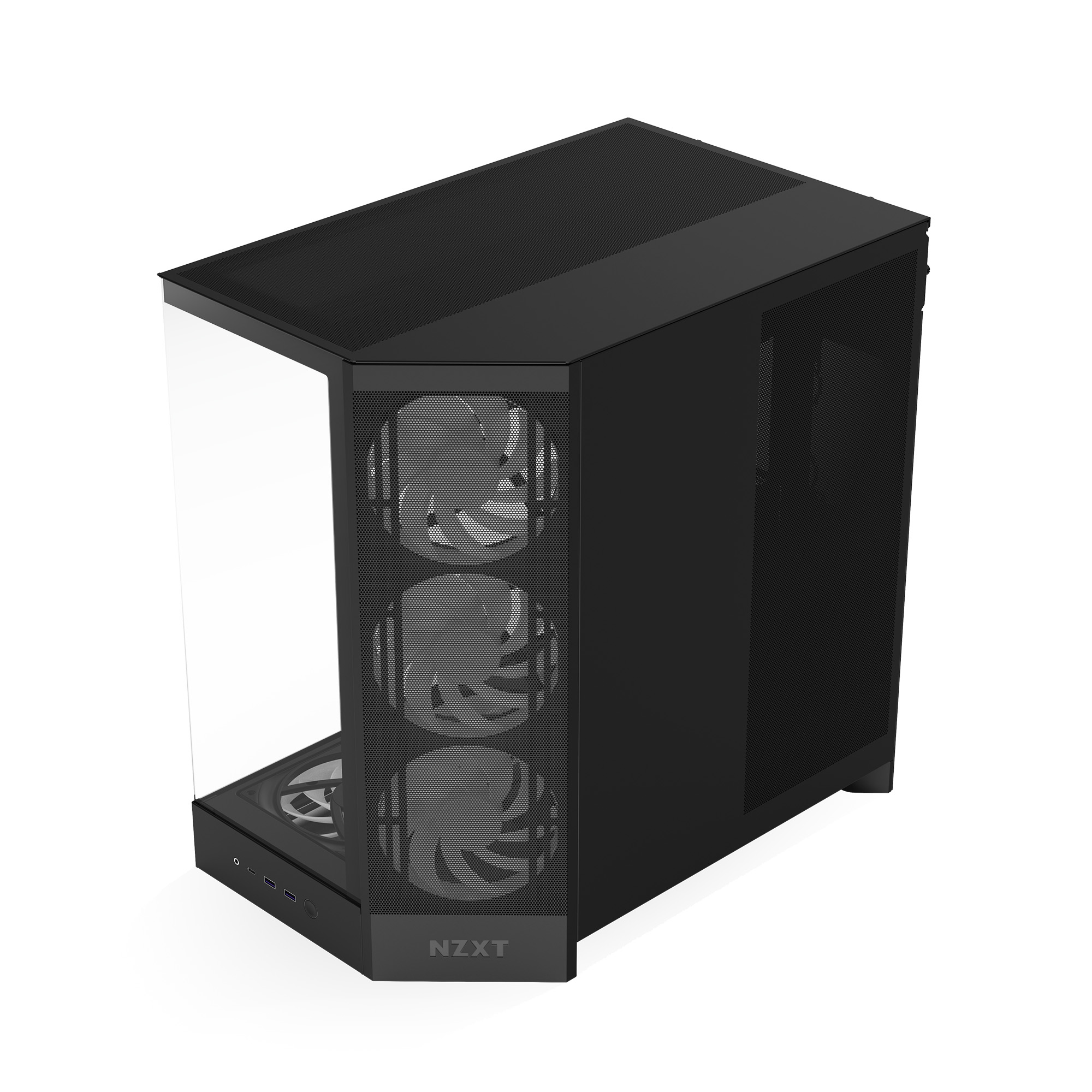 NZXT H9 Flow RGB+ Noir Noir - Boîtier PC NZXT - grosbill.com - 2