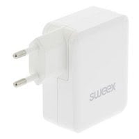 Grosbill Chargeur mural 3 ports - 2xUSB-A - USB-C - Blanc (CH-016WH) - Achat / Vente Chargeur sur grosbill.com - 2