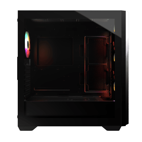 M.RED Raven Black Noir - Boîtier PC M.RED - grosbill.com - 5
