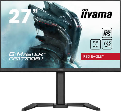 Iiyama 27 pouces  GB2770QSU-B5-TBE - Ecran PC Iiyama - grosbill.com - 0