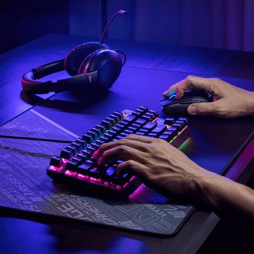 HEADPHONES Asus ROG STRIX GO USB C - Achat / Vente sur grosbill.com - 8