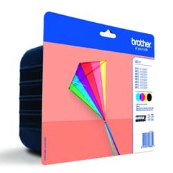 Brother Pack LC223VALBP noir + couleur