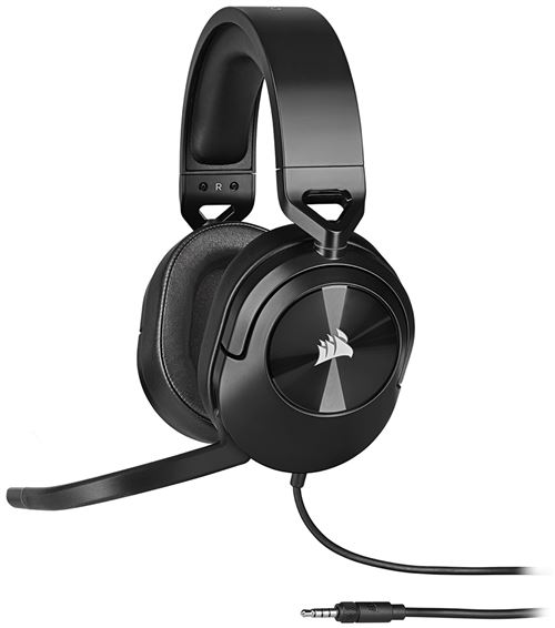 Corsair HS55 Stereo Stereo Noir - Micro-casque - grosbill.com - 1