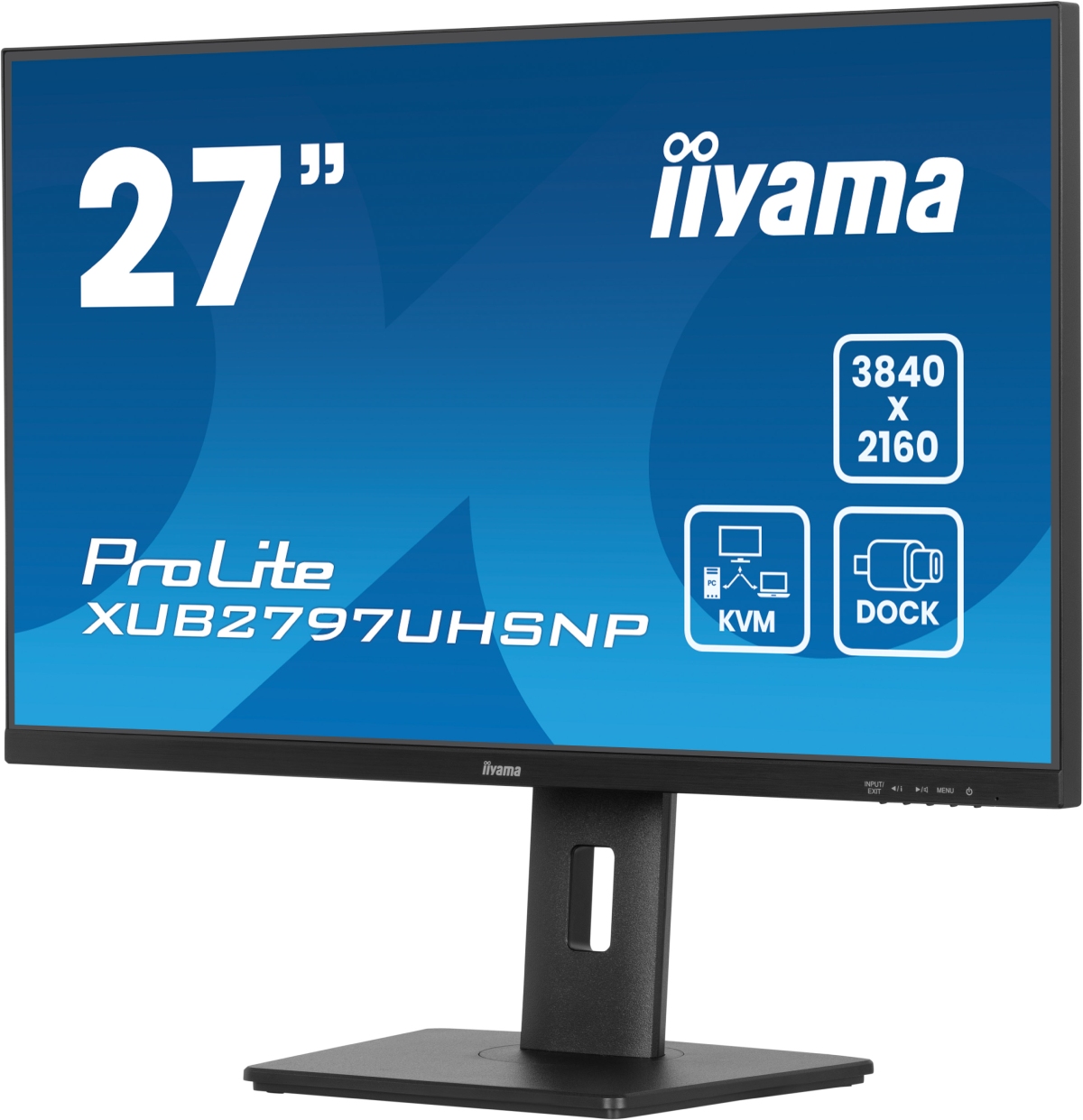 Iiyama 27 pouces  XUB2797UHSNP-B1 - Ecran PC Iiyama - grosbill.com - 3