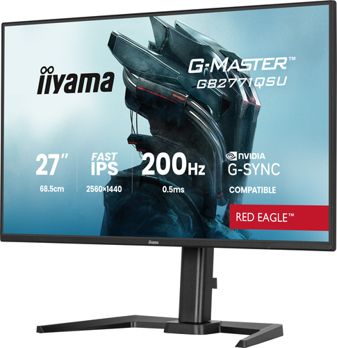 Iiyama 27 pouces  GB2771QSU-B1 - Ecran PC Iiyama - grosbill.com - 2