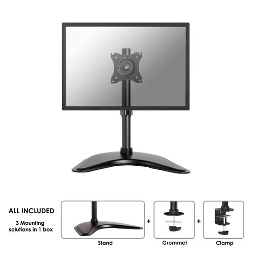 Desk Mount 10-30" Tilt/Rotate/Swivel BLK - Achat / Vente sur grosbill.com - 0