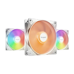 Ventilateur boîtier be quiet! LIGHT WINGS LX - 120mm PWM HS White Triple pack Grosbill