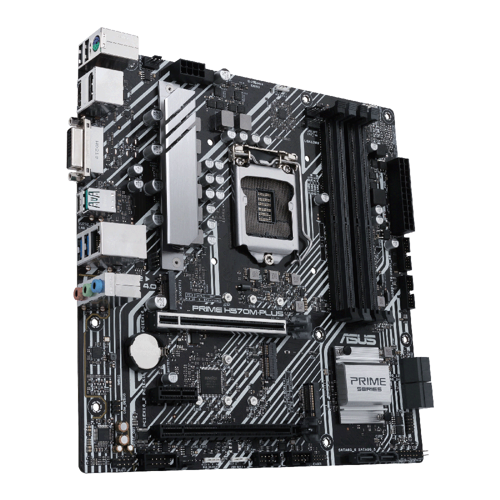 Asus PRIME H570M-PLUS Micro-ATX  - Carte mère Asus - grosbill.com - 3