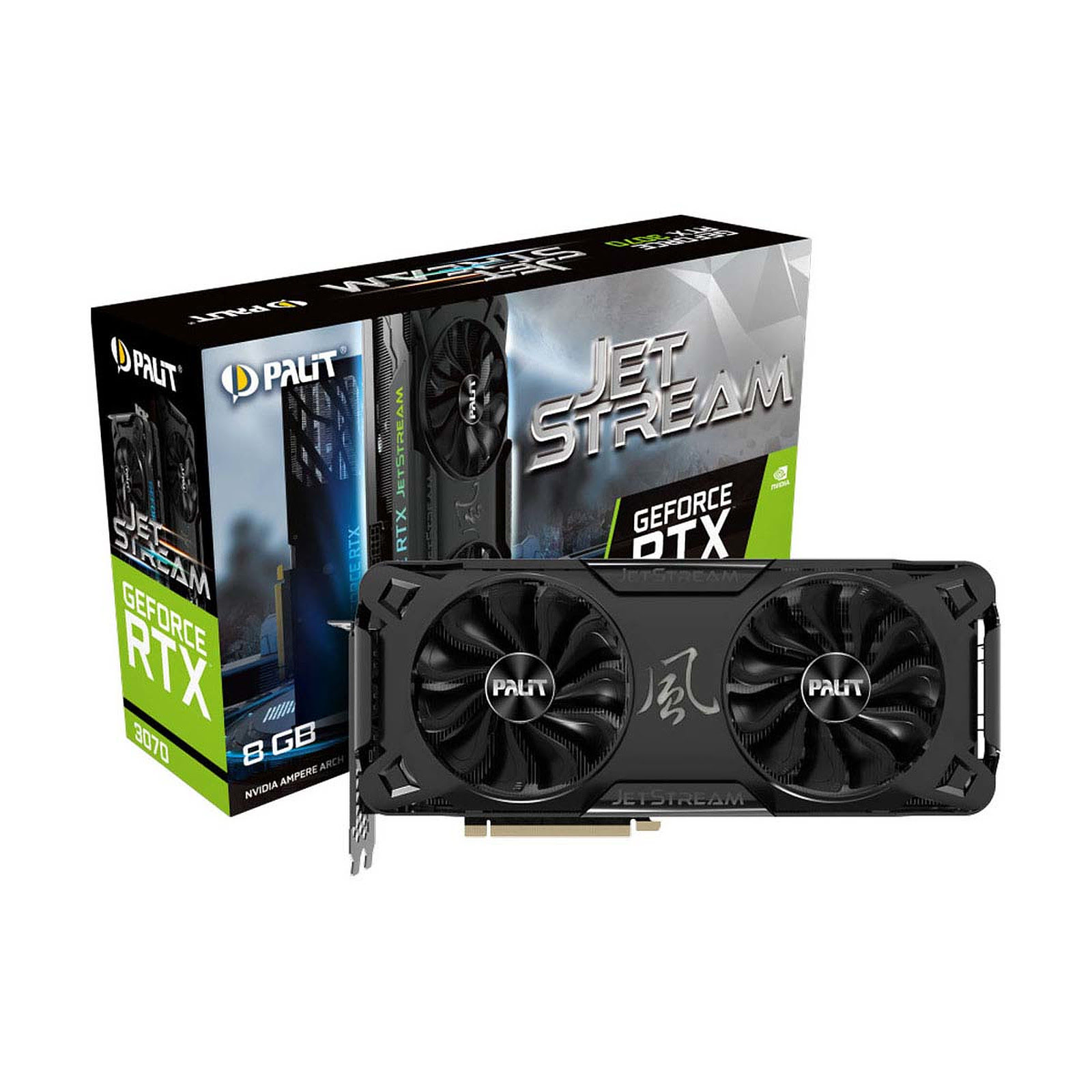 Palit RTX3070 JetStream 8G LHR  - Carte graphique Palit - 0