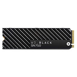 WD 500Go BLACK SN750 M.2 NVMe+dissip. - WDS500G3XHC
