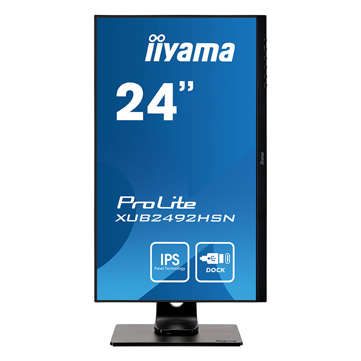 Iiyama 24"  XUB2492HSN-B1 -- - Ecran PC Iiyama - grosbill.com - 4