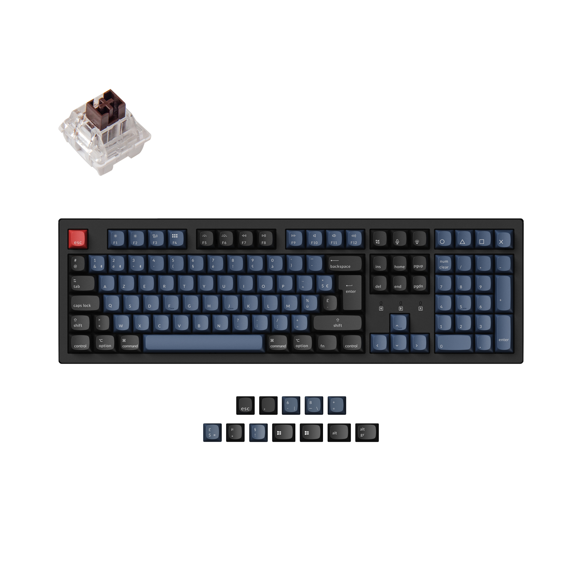 Keychron K10 PRO QMK RGB - Clavier PC Keychron - grosbill.com - 0