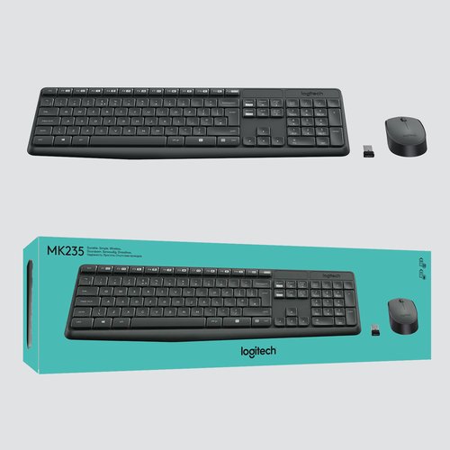 MK235 WIRELESS KEYBOARD / MOUSE (920-007911) - Achat / Vente sur grosbill.com - 31