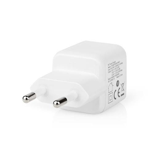 Chargeur mural USB-C/20W/Charge Rapide   - Accessoire téléphonie Nedis - 4