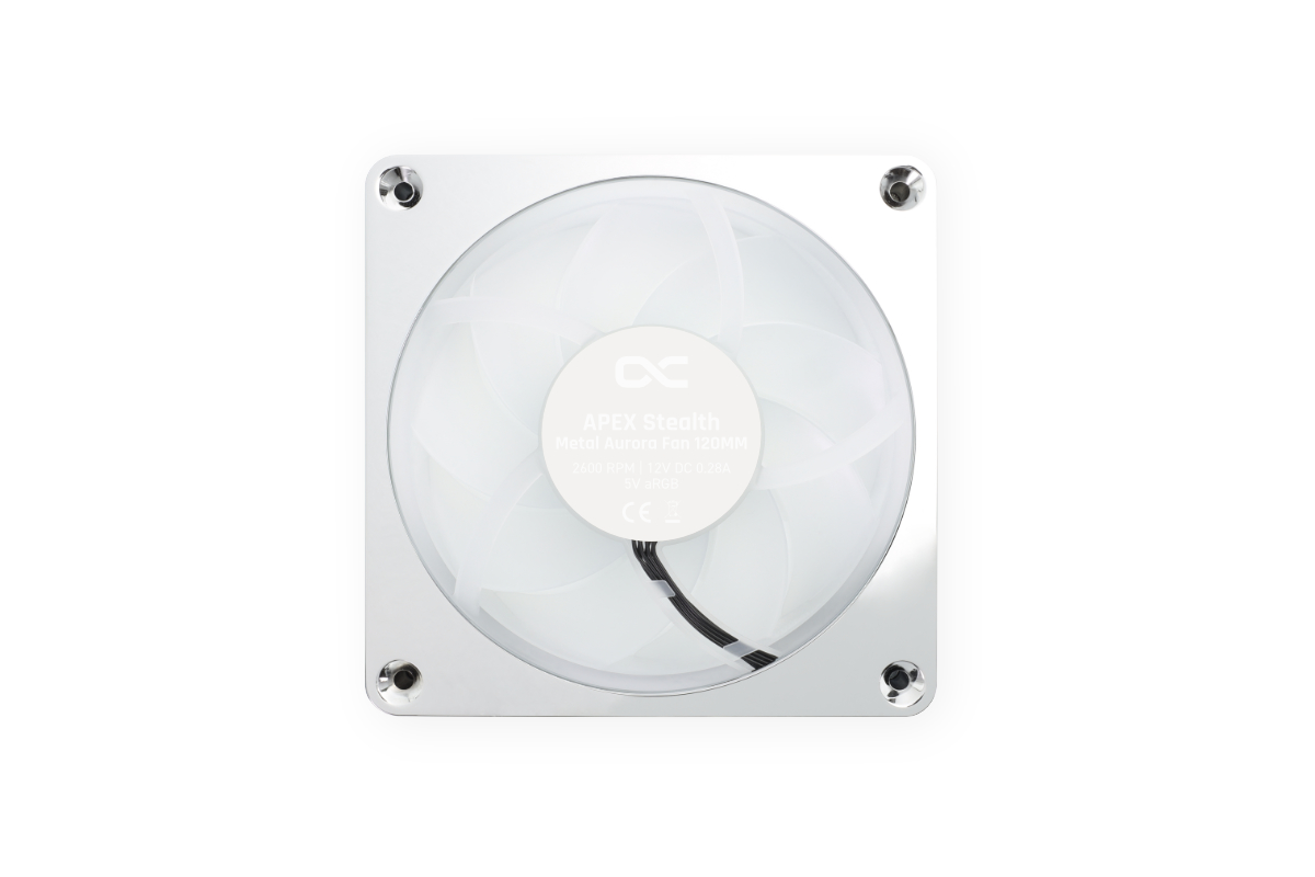 Alphacool Apex Stealth Metall Aurora 120 - Ventilateur boîtier - 2