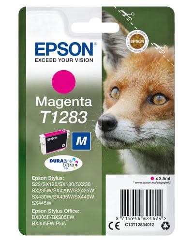 Epson - Magenta - C13T12834022 - Achat / Vente Consommable imprimante sur grosbill.com - 0