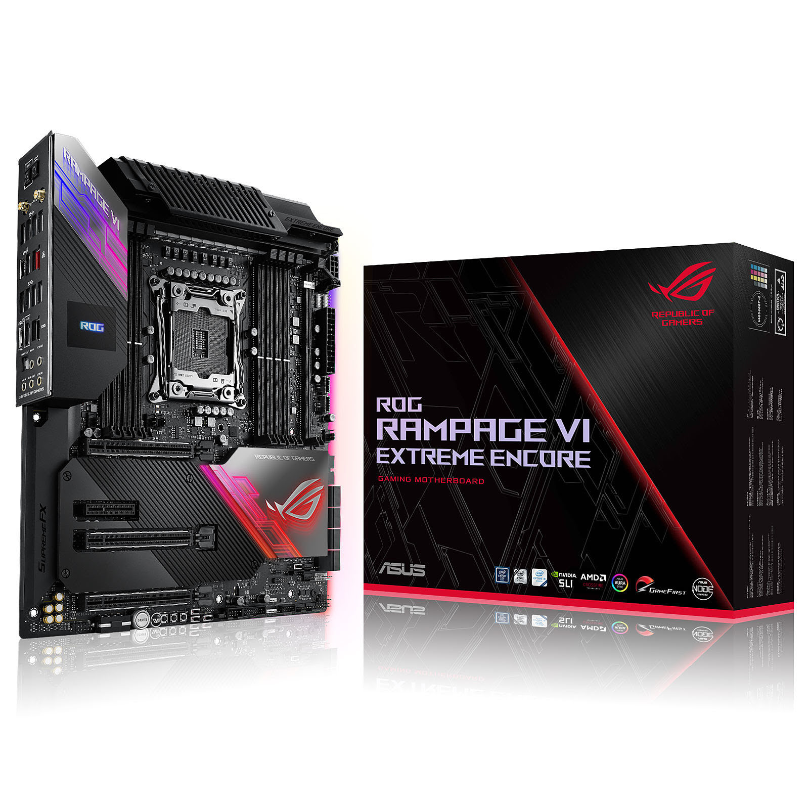 Asus Rampage VI Extreme Encore ATX  - Carte mère Asus - 0