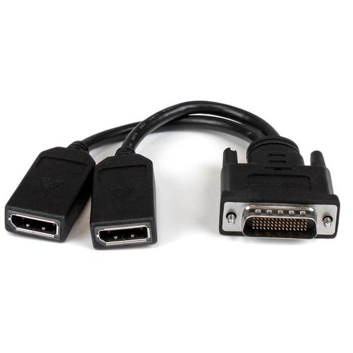 8in DMS-59 to Dual DisplayPort Cable - Achat / Vente sur grosbill.com - 0