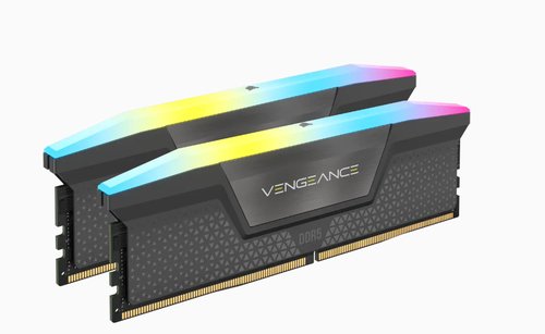 Corsair Corsair Vengeance RGB, DDR5-5600, CL40, AMD EXPO – 64 GB Dual-Kit, Grau