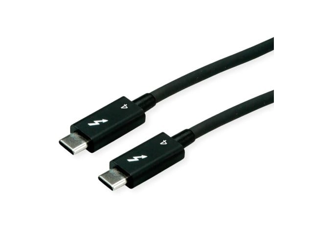 Câble Thunderbolt™ 4 USB-C mâle/mâle - 1m - Noir - Connectique PC - 0