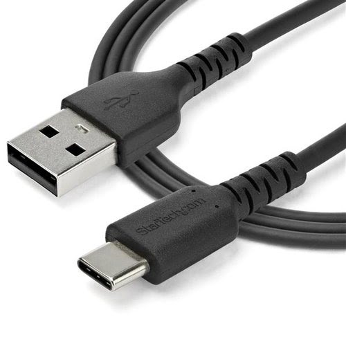 Cable Black USB 2.0 to USB C Cable 2m - Achat / Vente sur grosbill.com - 1