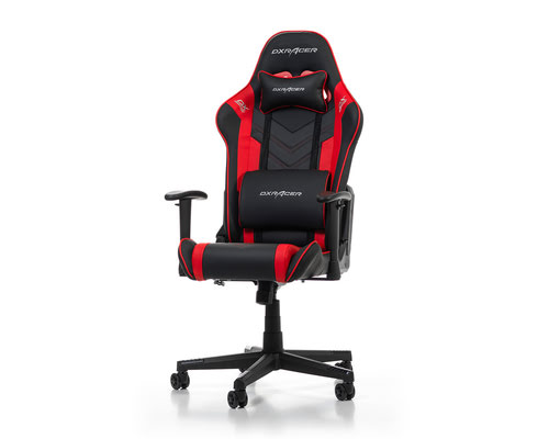 DXRacer Prince P132-NR Noir/Rouge - Siège PC Gamer - grosbill.com - 0