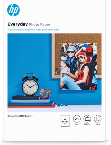 HP Paper/Everyday Photo gloss A4 - Achat / Vente sur grosbill.com - 0